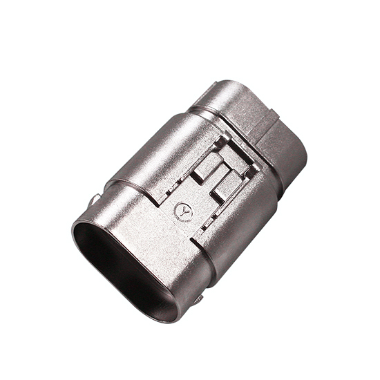 兩芯大電流連接器外殼